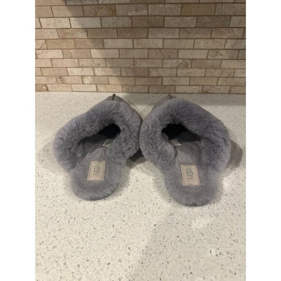 UGG SCUFFETTE II FOG SHEARLING LINED AND CUFF SLIPPERS - Picture 4 of 5